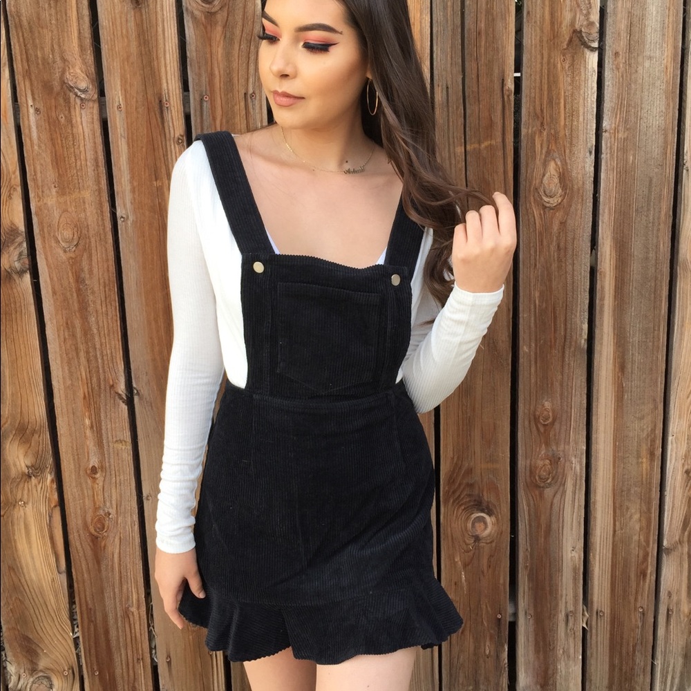 Black Overall dress